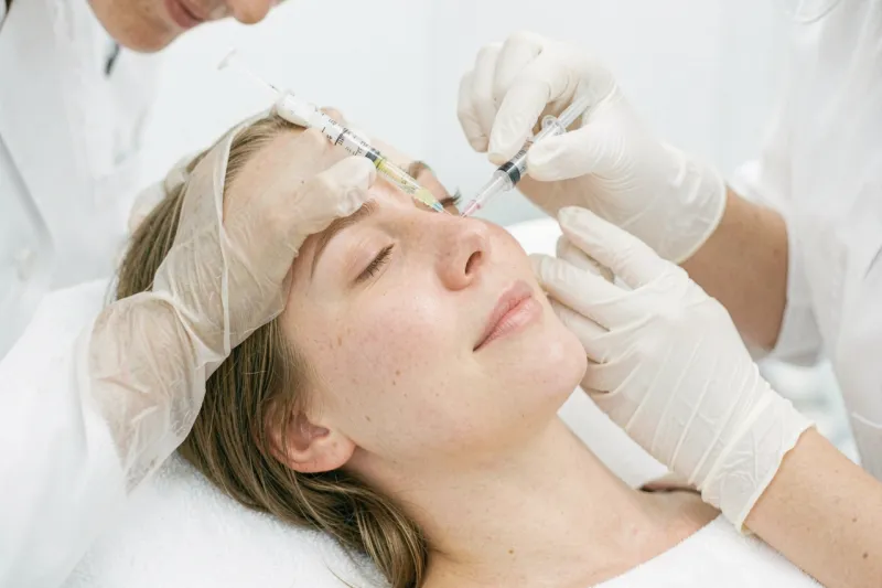 Aplicación de Botox